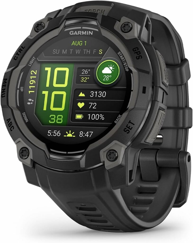 Garmin Instinct 3 im Outdoor-Einsatz Garmin Instinct 3 im Outdoor-Einsatz