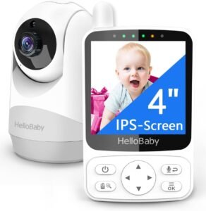 HelloBaby HB6550 Babyphone mit 5 Zoll Display und schwenkbarer Kamera - Redaktionsempfehlung der Top 10 Babyphones 2025 HelloBaby HB6550 Babyphone mit 5 Zoll Display und schwenkbarer Kamera - Redaktionsempfehlung der Top 10 Babyphones 2025