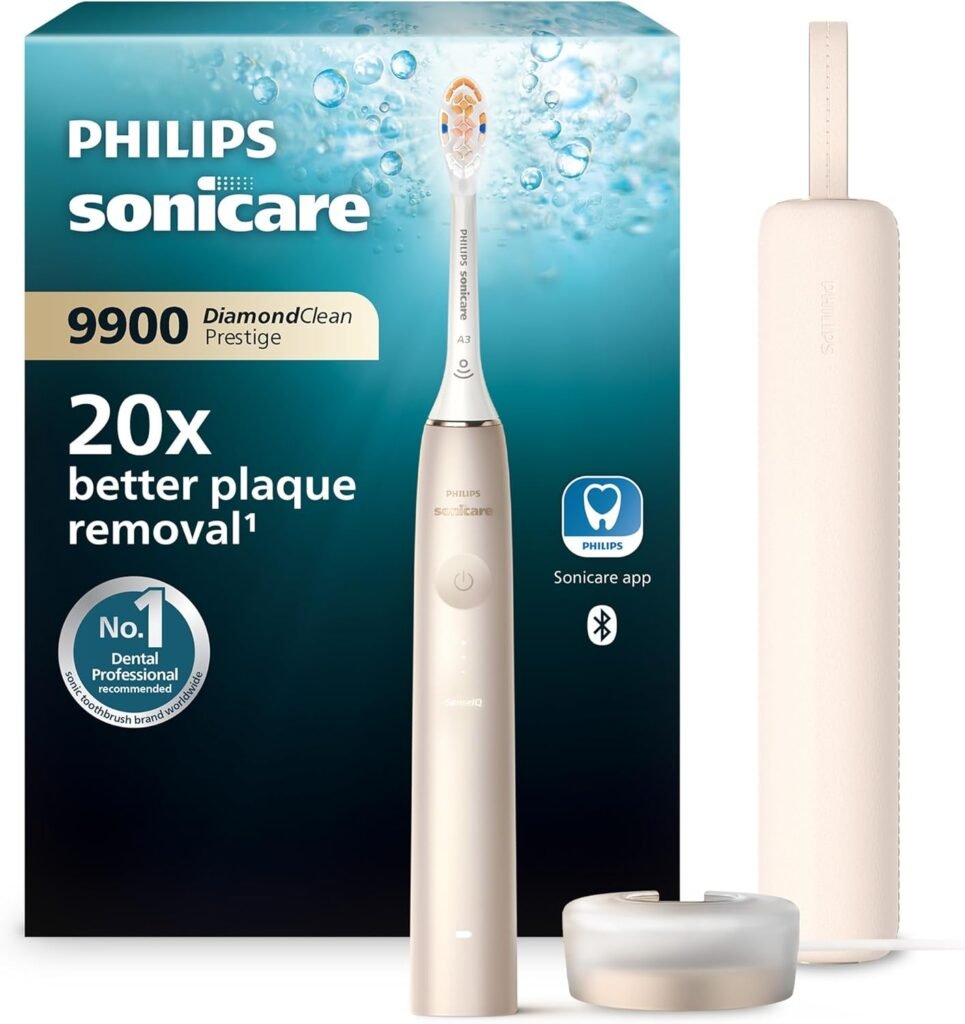 Test elektrische Zahnbürsten Philips Sonicare DiamondClean 9900 Prestige